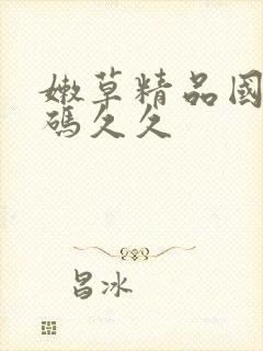 嫩草精品国产乱码久久