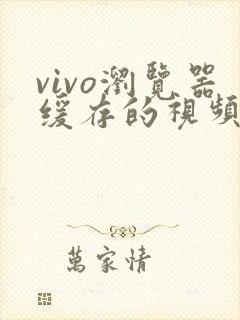 vivo浏览器缓存的视频在哪个目录