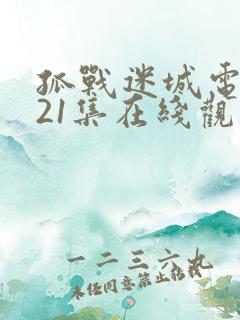 孤战迷城电视剧21集在线观看