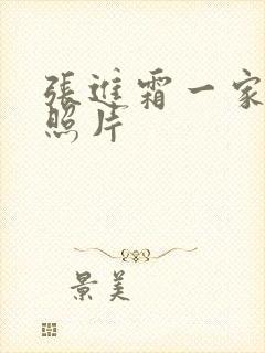 张进霜一家三口照片