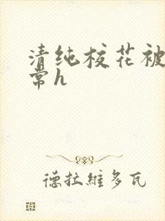 清纯校花被脔日常h