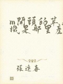 m开头的苹果手机是哪里产的