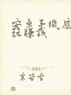 安卓手机应用试玩赚钱