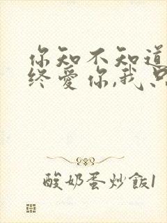 你知不知道我始终爱你,我只是没有告诉你