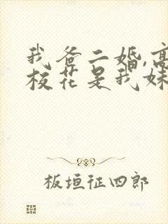 我爸二婚,高冷校花是我妹演员表