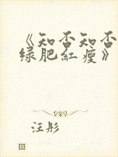 《知否知否应是绿肥红瘦》免费观看