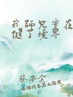 我师兄实在太稳健了境界