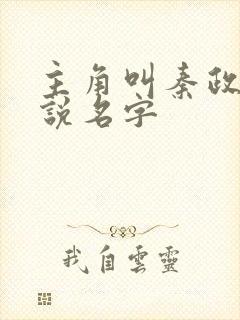 主角叫秦政的小说名字