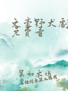 文豪野犬剧场版免费看