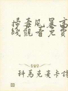 扫毒风暴高清在线观看免费版电视剧