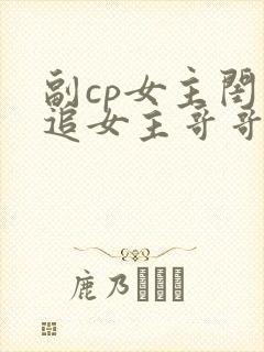 副cp女主闺蜜追女主哥哥番外