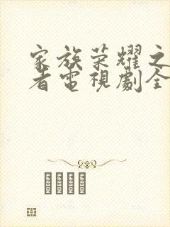 家族荣耀之继承者电视剧全集在线观看免费