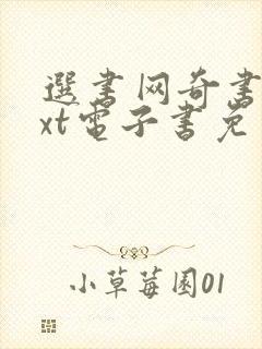 选书网奇书网txt电子书免费下载