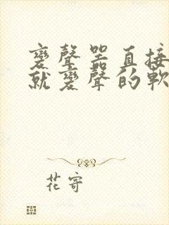 变声器直接说话就变声的软件免费