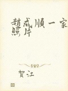 赵成顺一家三口照片