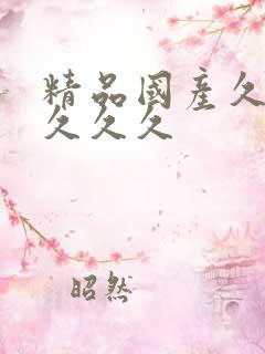 精品国产久久久久久久