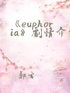 《euphoria》剧情介绍