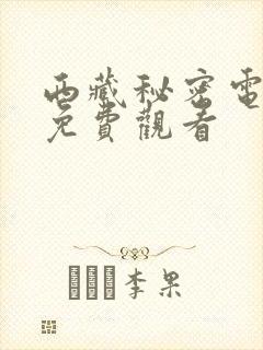 西藏秘密电视剧免费观看