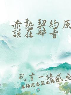 赤热契约原著小说在哪看