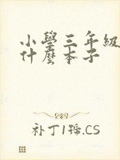 小学三年级需要什么本子