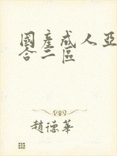 国产成人亚洲综合二区