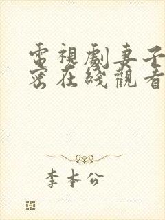 电视剧妻子的秘密在线观看