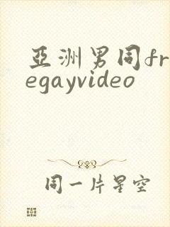 亚洲男同freegayvideo