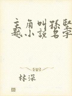 主角叫孙坚的穿越小说名字