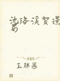 沈珞溪贺璟辰结局