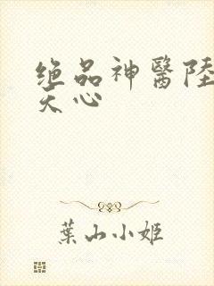 绝品神医陆逸叶天心