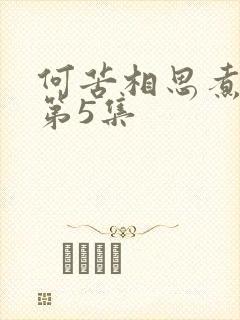 何苦相思煮余年第5集