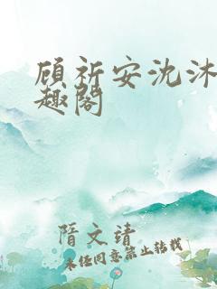 顾祈安沈沐婉笔趣阁