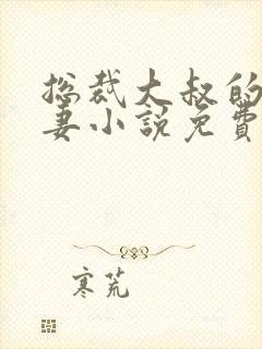 总裁大叔的小乖妻小说免费阅读