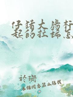 仔猪大肠杆菌引起的拉稀怎么治