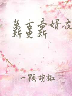 万古帝婿夜玄最新更新