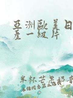 亚洲欧美日韩国产一级片