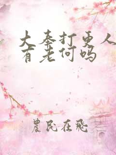 大奉打更人原著有老何吗