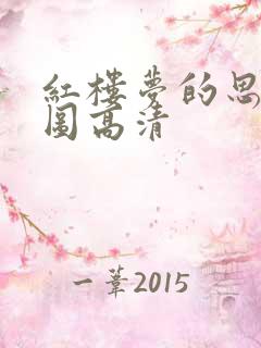 红楼梦的思维导图高清