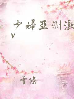 少妇亚洲激情av