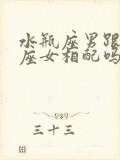 水瓶座男跟摩羯座女相配吗