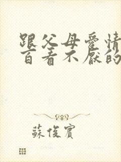 跟父母爱情一样百看不厌的电视剧