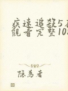 疾速追杀5在线观看完整1080