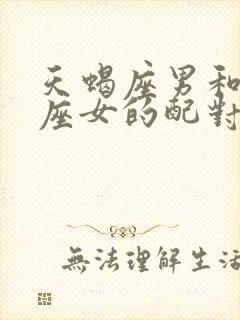 天蝎座男和狮子座女的配对指数是多少