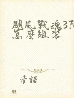 飓风战魂3陀螺怎么组装