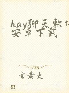 hay聊天软件安卓下载