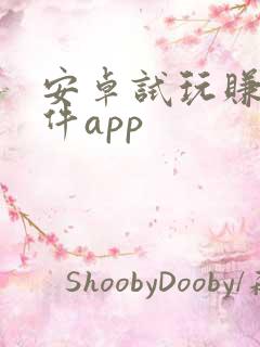 安卓试玩赚钱软件app