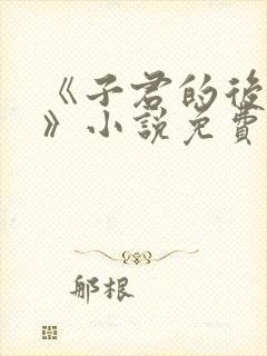 《子君的后半生》小说免费阅读