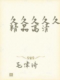 久久久久久国产精品高清