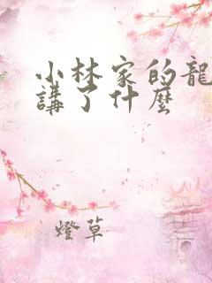 小林家的龙女仆讲了什么