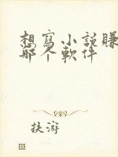 想写小说赚钱去哪个软件